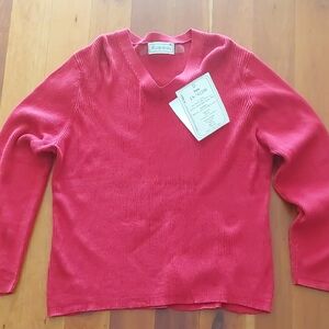 Women's Red Sweater